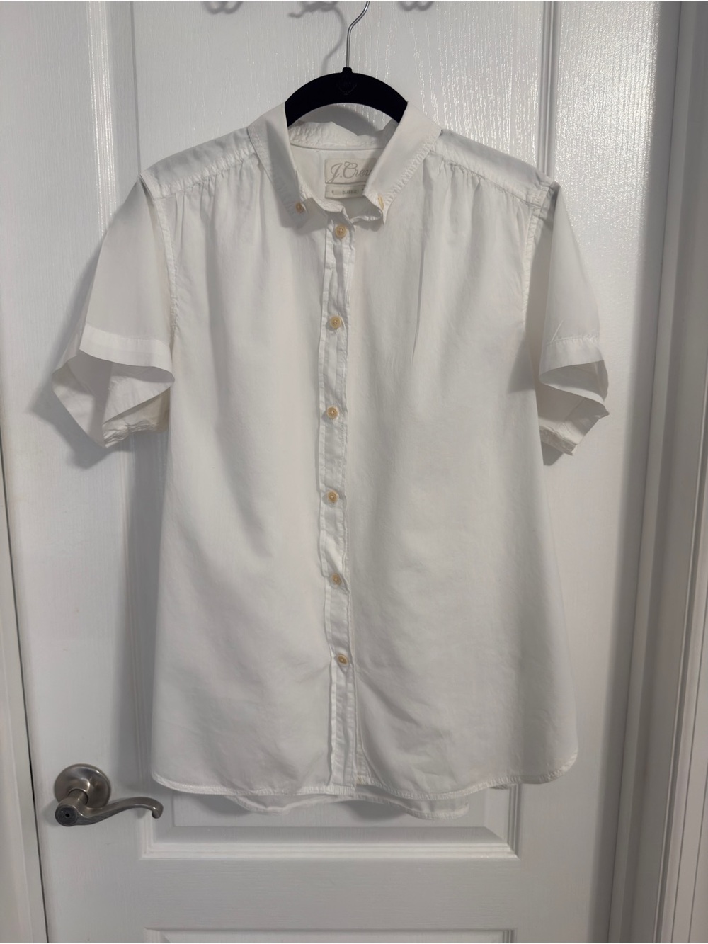 J. Crew Classic Fit Short-sleeve Lightweight Cotton Poplin Shirt